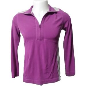 Eddie Bauer Sweatshirt Womens Size Large Long Sleeve Pullover 1/4 Zipper Freedry